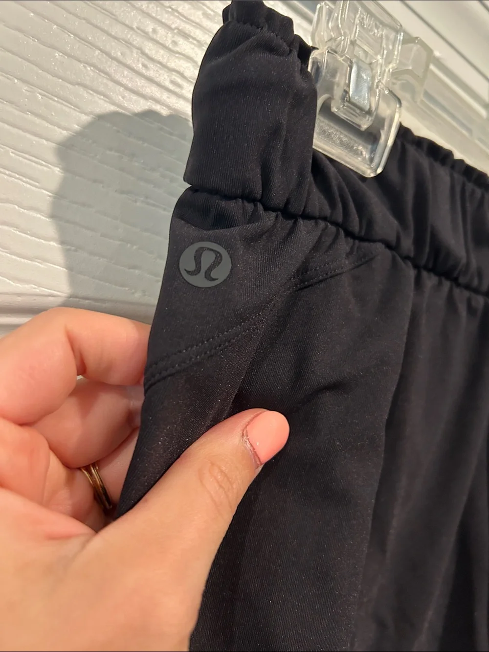 lululemon athletica Black Slim Track Joggers